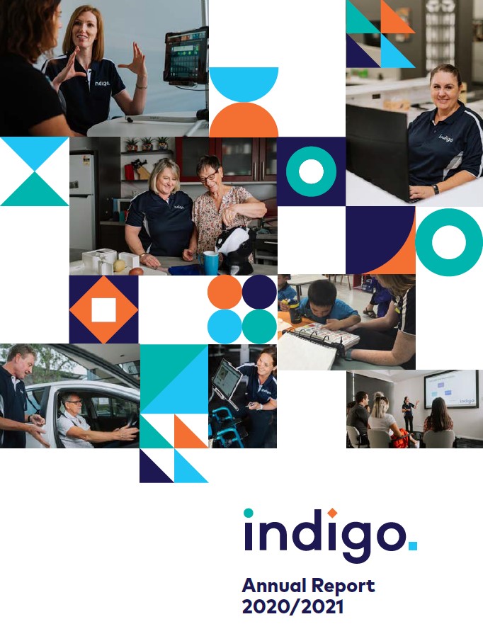 2021 Indigo Annual Report cover