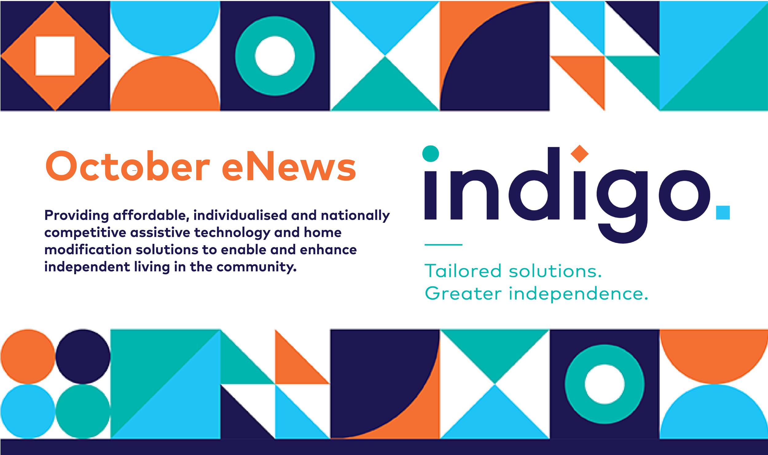 Indigo October eNews banner